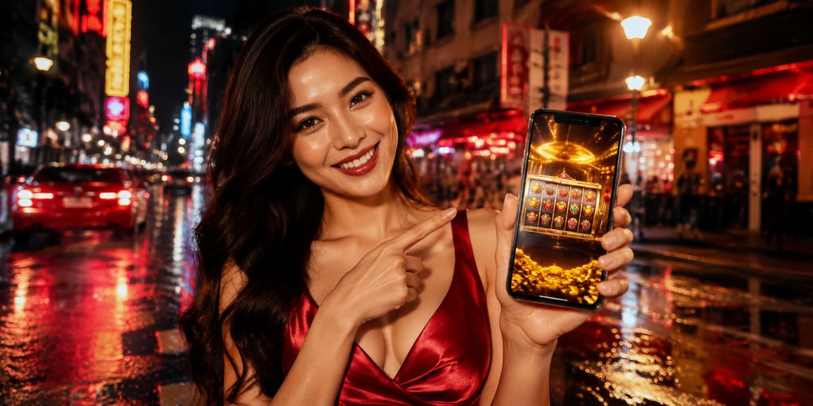 Màn hình slot game neon tại TP.HCM – giao diện trò chơi trực tuyến về đêm